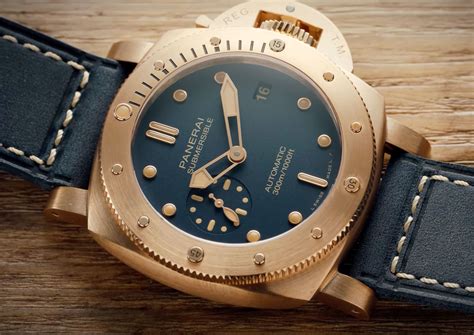 panerai bronzo blu abisso review.